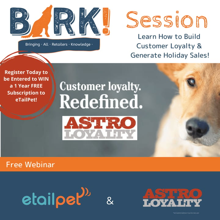 Webinar | BARK! Session: Learn How to Build Customer Loyalty & Generate Holiday Sales